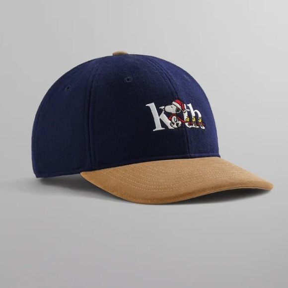 LIMITED RELEASE! SOLD OUT! Kith for Peanuts Melton Wool Cap - Picture 3 of 9